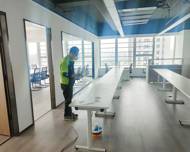 長(zhǎng)風(fēng)街君威財(cái)富大廈交通銀行信用卡中心：山西太原室內(nèi)空氣治理